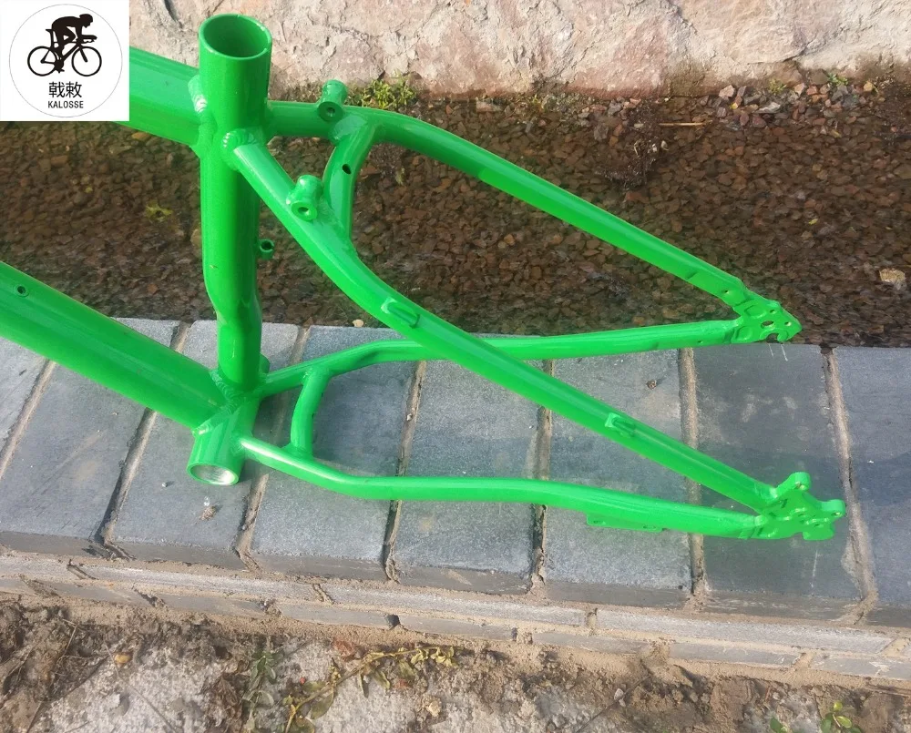Kalosse пляжная bcycle рама жесткая рама сплав Fat велосипедная Рама рама для снежного велосипеда 26*17 дюймов, 26*4 дюйма