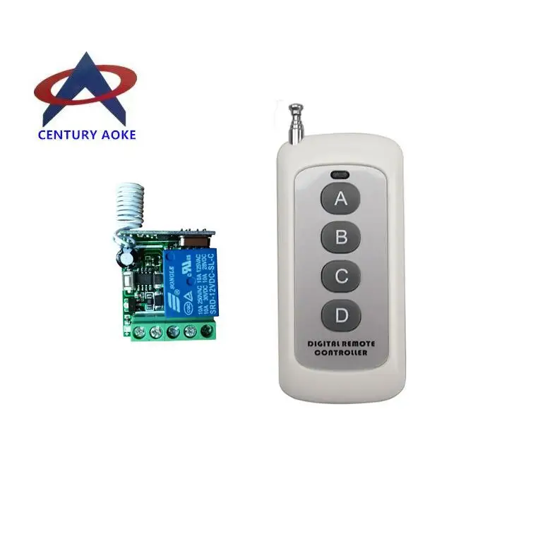 DC 12 v мини беспроводной переключатель системы дистанционного управления