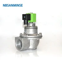 qd z 34 1 1 12 2 inch 430fr stainless steel pulse jet valve dust collector double seal diaphragm valve sbfec type nbsanminse