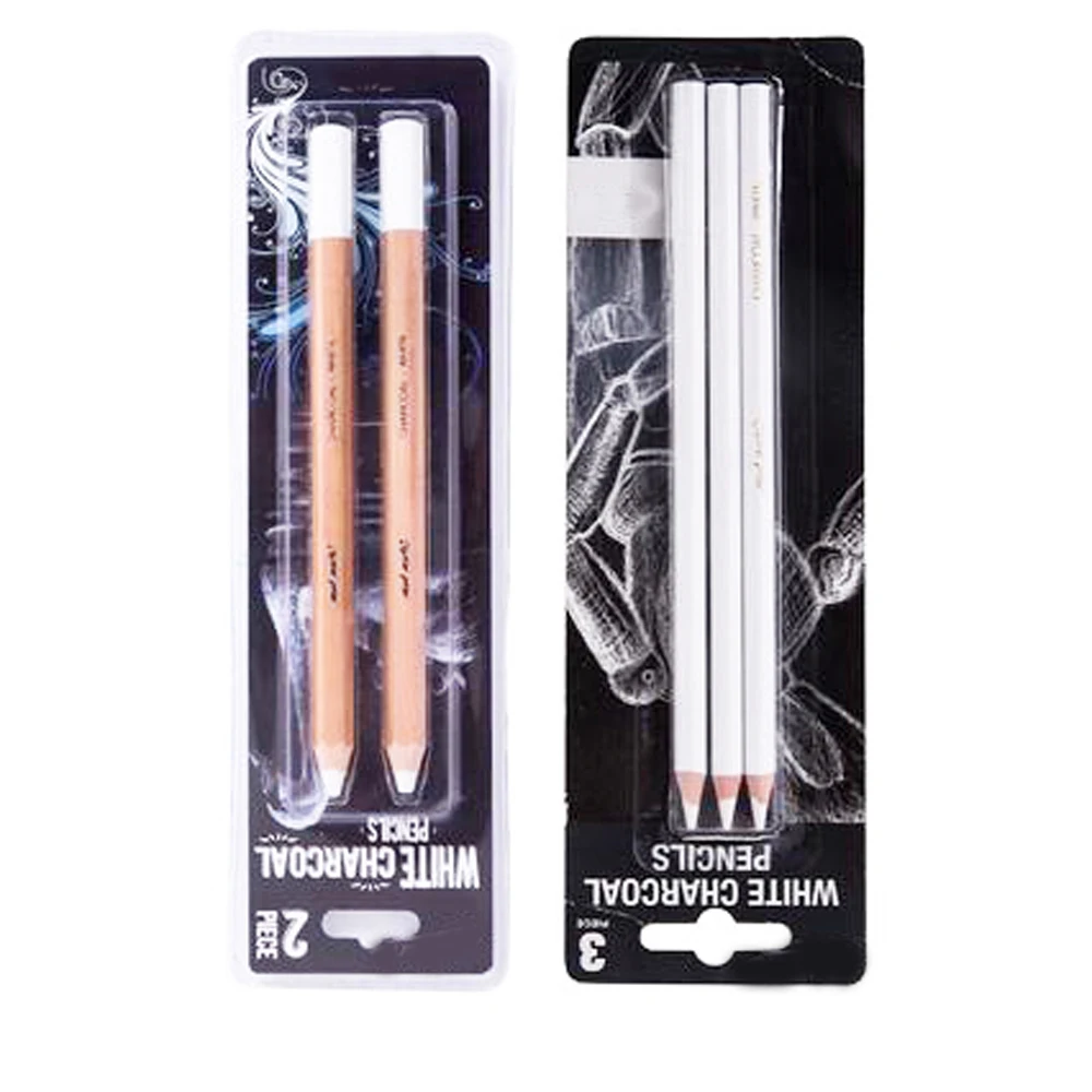 Набор художественных карандашей XRHYY 2/3 с белым углем белая фотокартина для