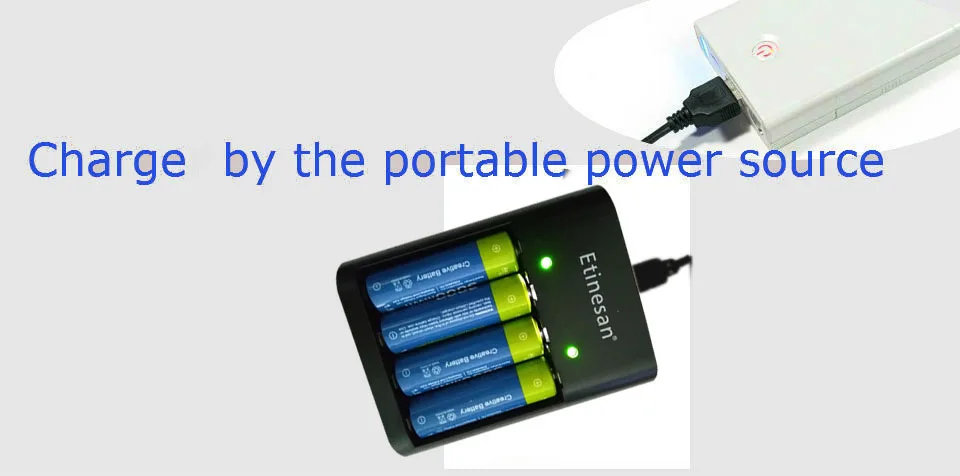 2 Etinesan 3000mWh 1,5 V AA Li-polymer Перезаряжаемые батарея+ 1,5 v aa aaa зарядное устройство