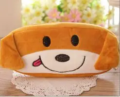 style 17 Милая школьная сумка Kawaii Дети плюшевый пенал коробка мультфильм Кот медведь животные канцелярская сумка для детей девочек мальчиков - Цвет: style 17