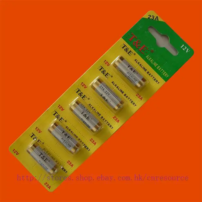 5 x 23A 12 В батареи 23AE MS21 A23 V23GA VR22 MN21 N | Электроника