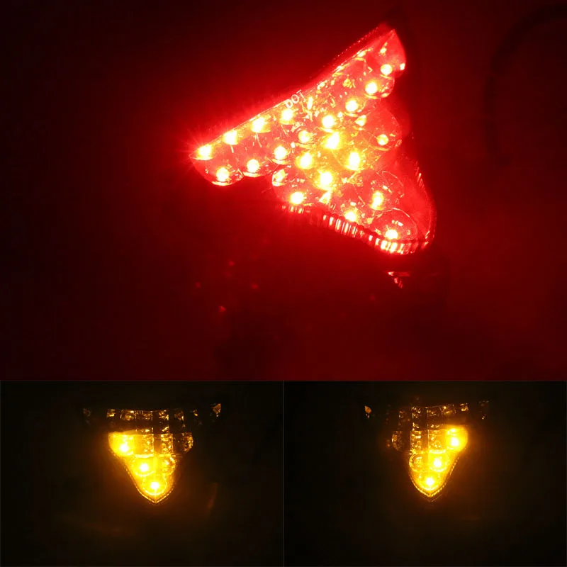 Для YZF R1 интегрированный светодиодный задний фонарь сигнала поворота Поворотная