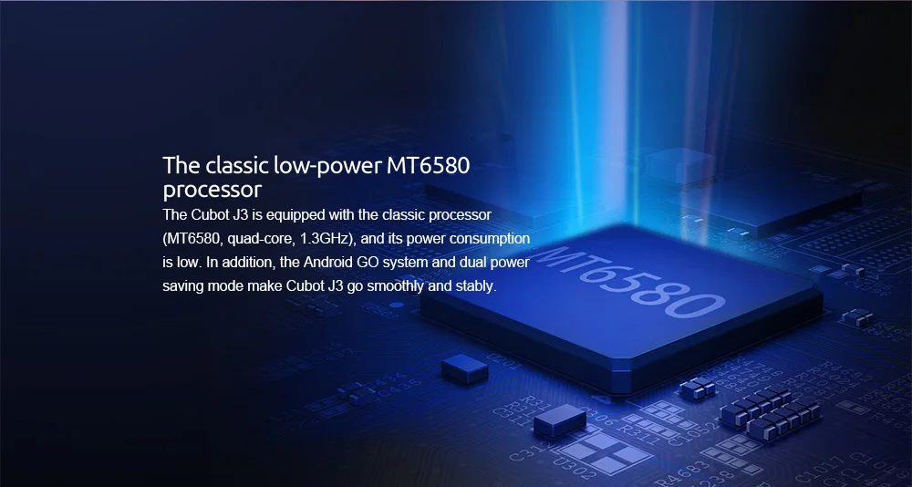 Cubot J3 Android GO смартфоны MT6580 четырехъядерный 5,0 дюймовый мобильный телефон 1G ram 16G rom двойная задняя камера 2000mAh 3G сотовые телефоны