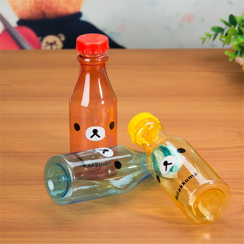 Qisen портативные бутылки для воды без BPA герметичные 9 цветов|bear water bottle|unbreakable