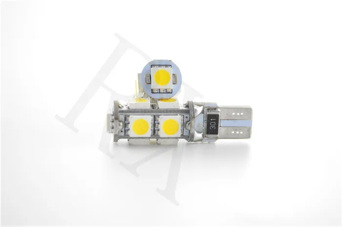 2шт 4300K Canbus без Ошибок T10 W5W 5050 9SMD SMD СВЕТОДИОДНЫЙ высокомощный автомобильный клиновидный фонарь для парковки лампа DC 12V