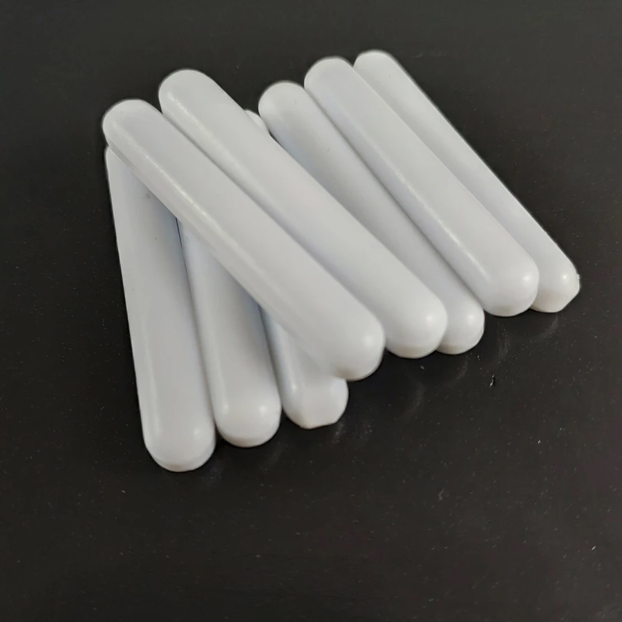 Бесплатная доставка 10 шт. магнитная мешалка C7x18mm из ПТФЭ миксер мешалки белые