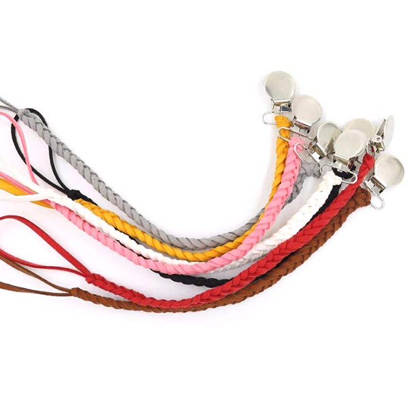 Соска пустышка с зажимом на цепочке для соски цепочка кормления младенцев 1 шт.