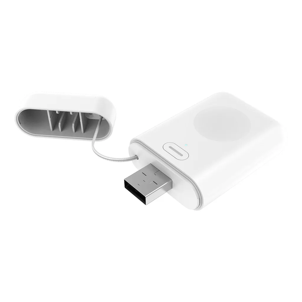 Часы бренд USB Мощность банк Зарядное устройство магнитный Беспроводной Зарядное устройство для наручных часов Apple watch Series 4/3/2/1 usps дропшиппинг