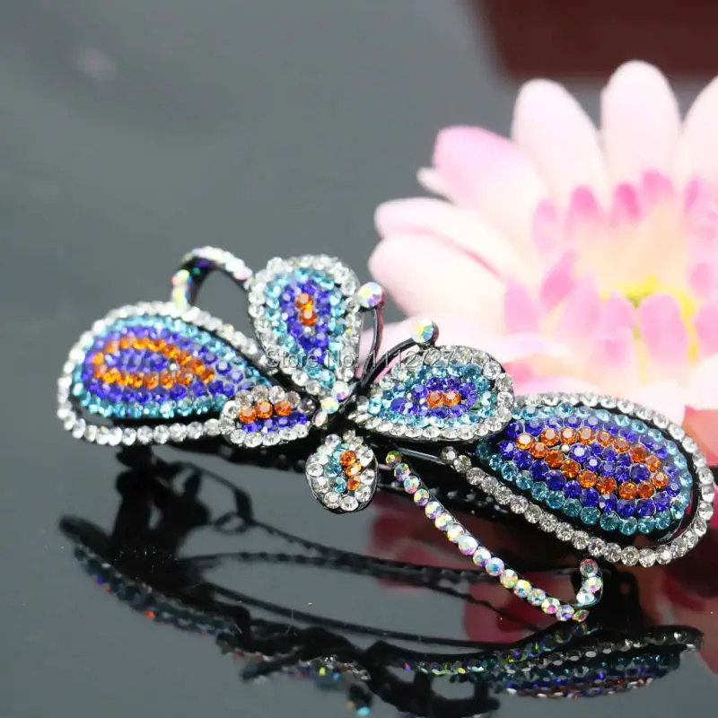 Свадебный головной убор 27*85 мм с бабочкой подарки повязка на голову аксессуар для