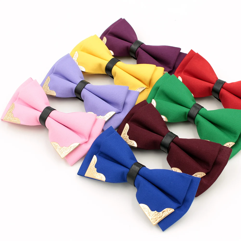 Новинка мужской галстук бабочка VEEKTIE металлический для свадебной вечеринки