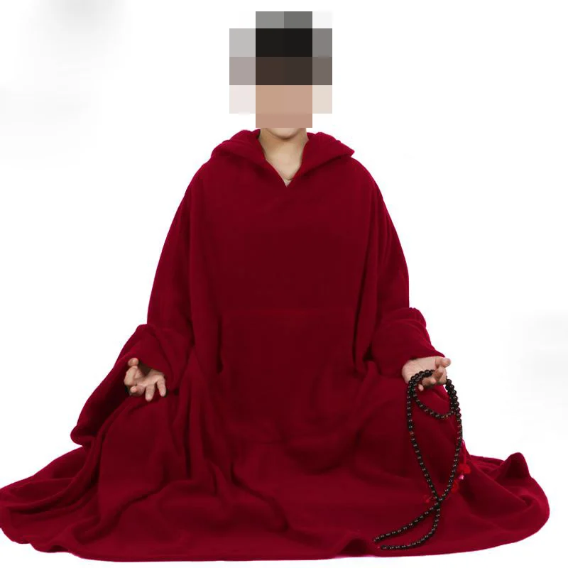 Унисекс зима весна и осень теплая накидка zen для медитации плащ Униформа буддизм