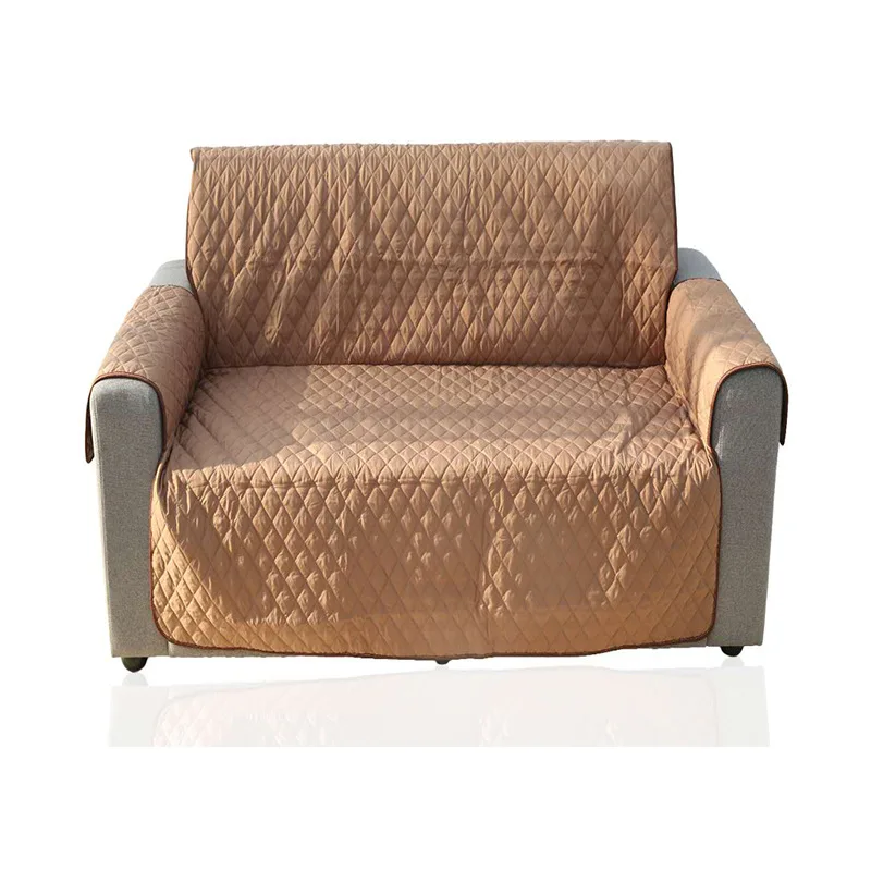 Light coffee205X180 Водонепроницаемый нескользящий чехол для дивана для питомцев, диванная подушка для домашних животных, удобная подушка для собак, товары для домашних животных s m l - Цвет: Light coffee205X180