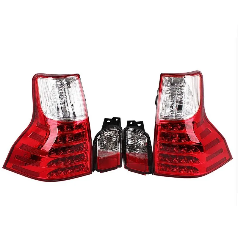 tail lamp brake lamp CITYCARAUTO светодиодный задний фонарь заднего освещения стояночный сигнал тормоза DRL Подходит для PRADO 2010- внешние автомобильные аксессуары лампа заднего хода - Цвет: tail lamp brake lamp