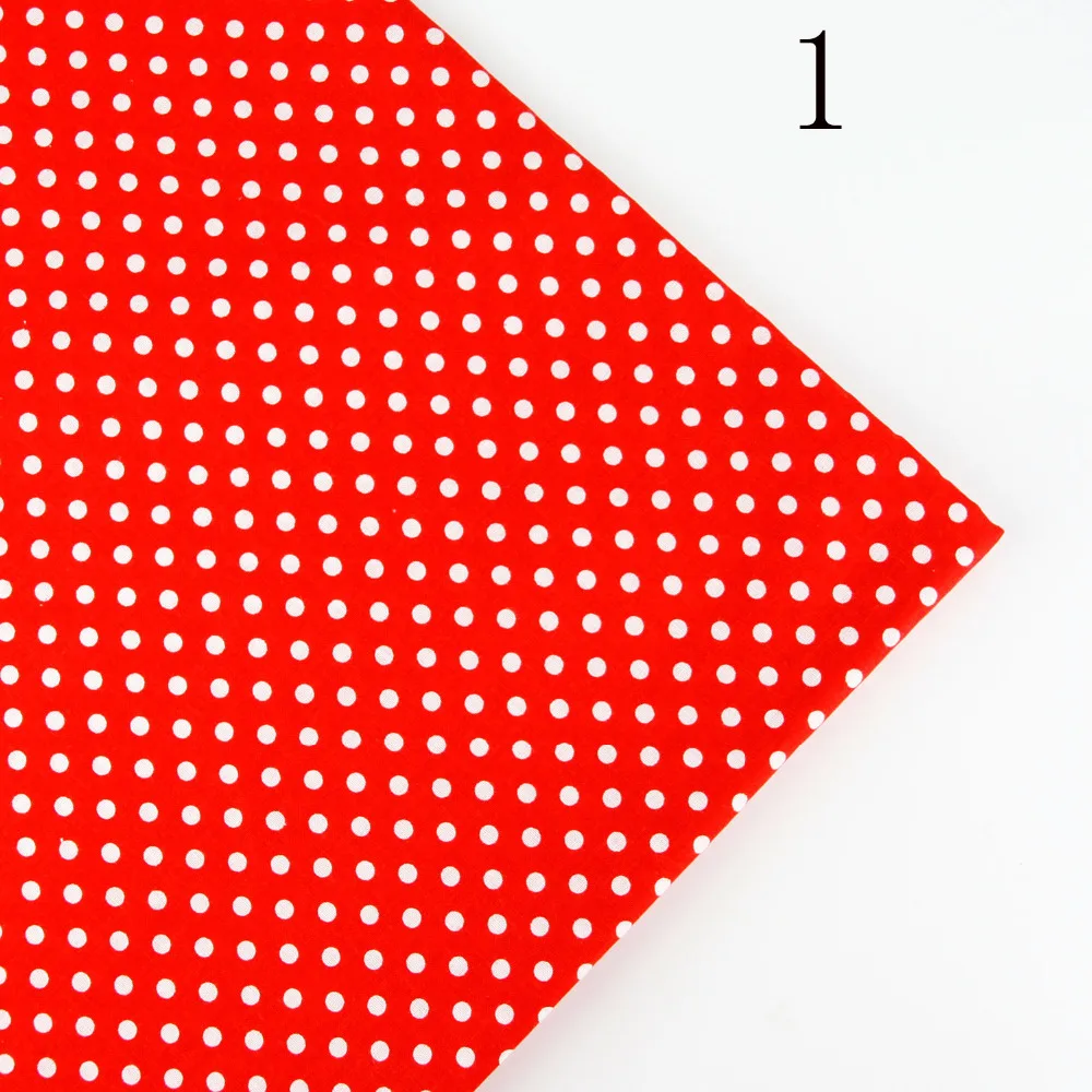 Ткань с цветочным принтом для рукоделия 8 шт./Лот красный цвет 100% хлопок лоскутное