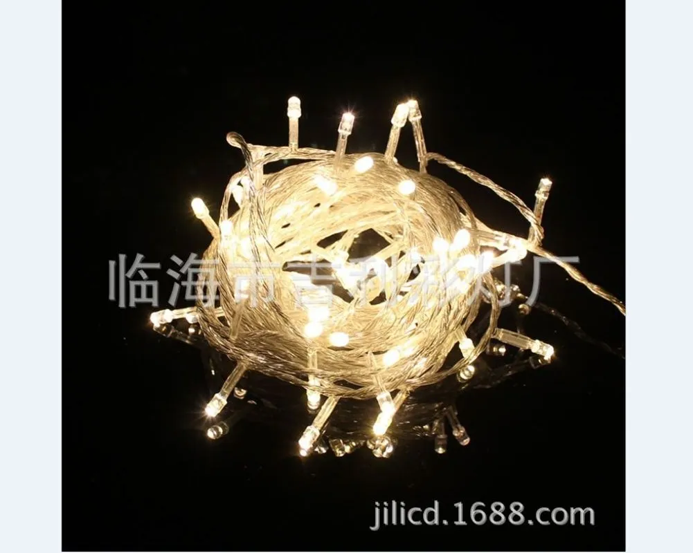 A 10M 100pc LED 10 м/100LED Рождественский Свадебная Рождественская вечеринка Декор фея/зажим/звездный свет лампы - Цвет: A 10M 100pc LED