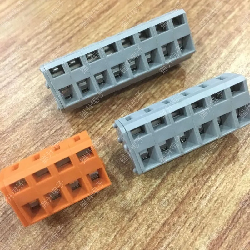 Бесплатная доставка VG256 пружинная печатная плата PCB терминалы 4Pin 10 шт./лот |