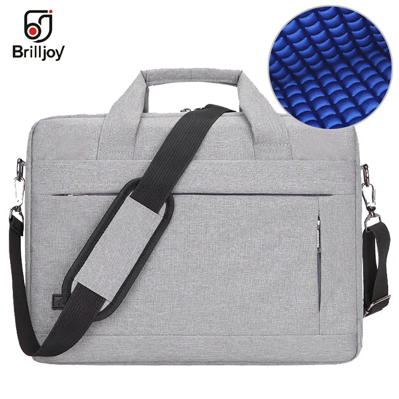 Brilljoy Men Women Travel Briefcase Bussiness Notebook Bag for Large Capacity Laptop Handbag for 14 15 Inch Macbook Pro Dell PC