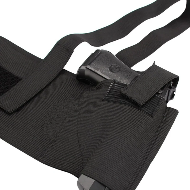 

2017 Elastic Games Armpit Holster Tactical Multi-function Composite Waist Band Diving Material Universal Invisible Outdoors Band