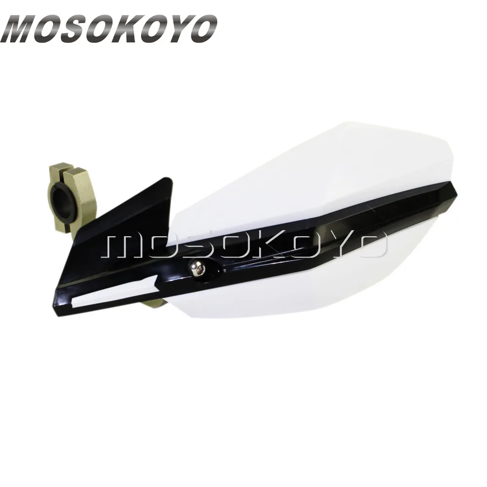 7/8 &quot1-1/8&quot MX Enduro защита для рук Белый Мотокросс кисти Защита 450 SX-F 250 SX 200 EXC XC-W TE300