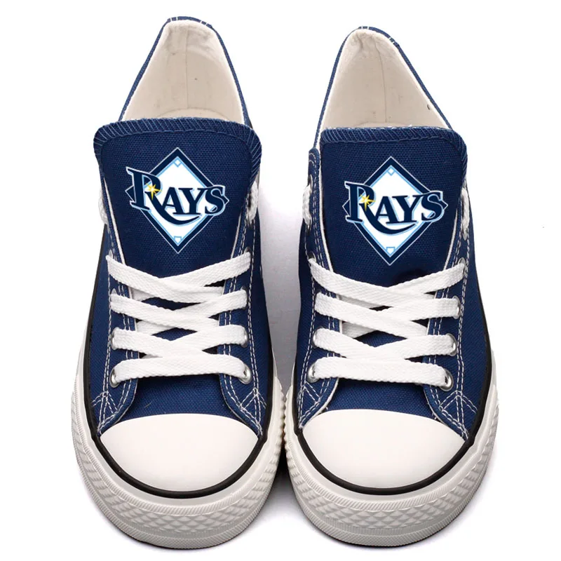 Низкий Топ голубой цвет на шнуровке Мужская парусиновая обувь настройки