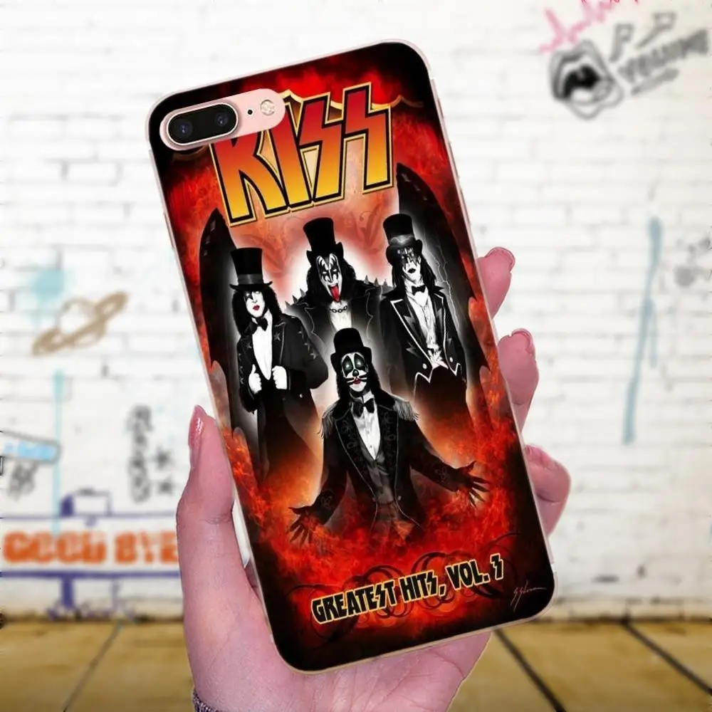 Для LG Nexus 5 5X G2 G3 mini spirit G4 G5 G6 K4 K7 K8 K10 2017 V10 V20 V30 стилус сотовый Чехол Gene Simmons Kiss Band |