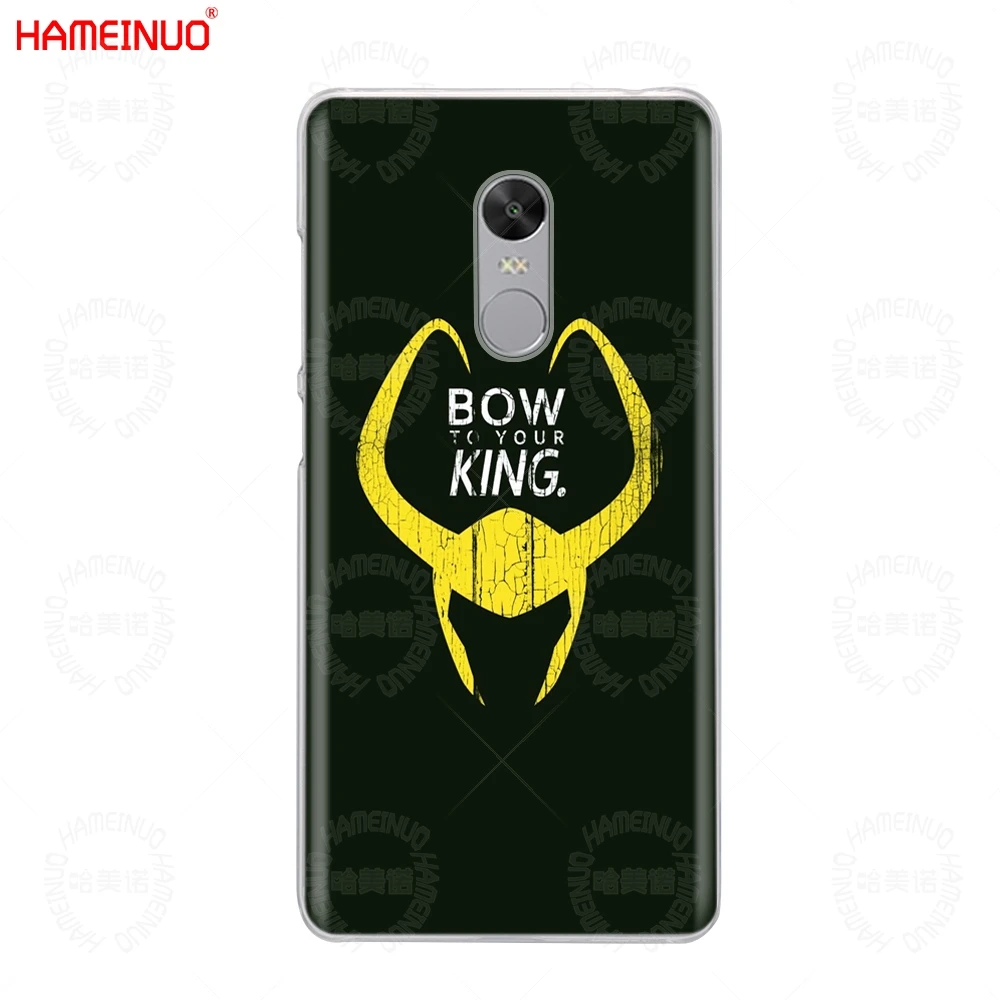 HAMEINUO Loki Thor чехол для телефона Xiaomi redmi 5 4 1s 2 3 3s pro PLUS redmi note 4 4X 4A 5A - Цвет: 41086