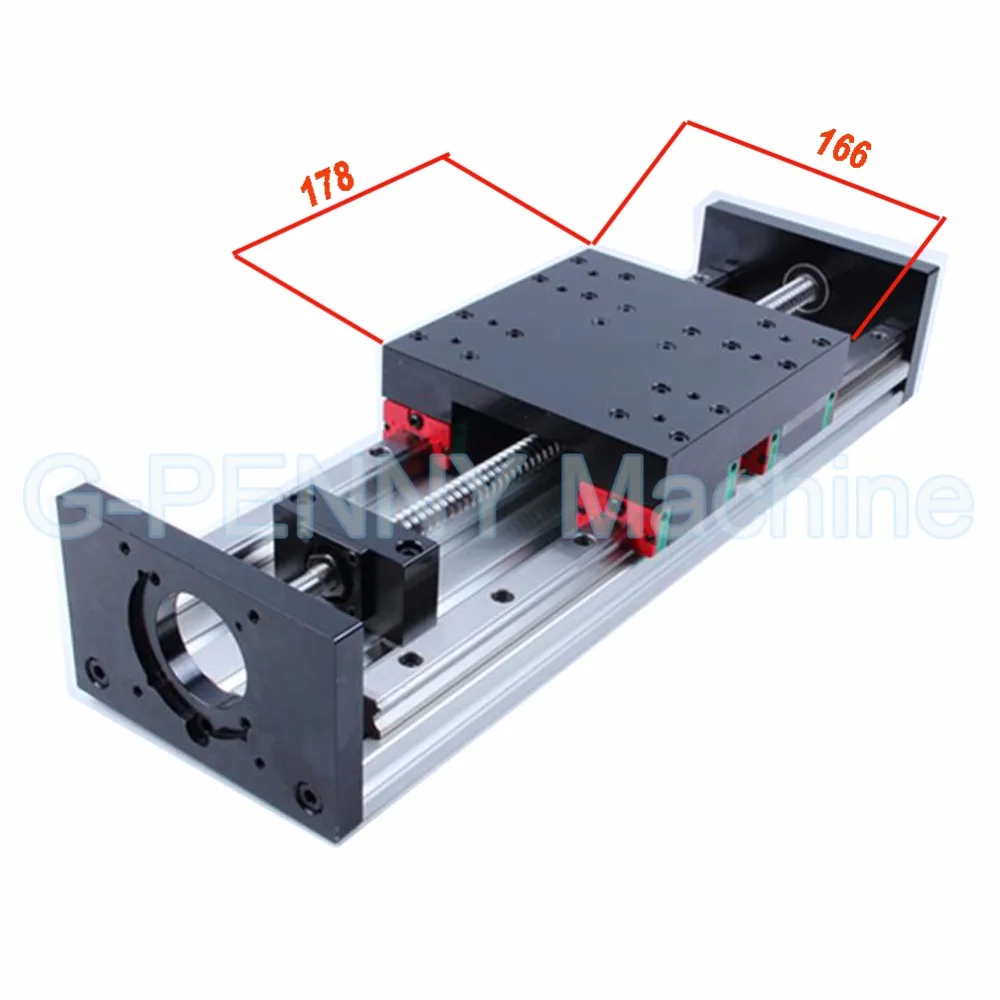 CNC Z Axis Slide table HG20 линейная направляющая скользящая Таблица с шариковым винтом 1605 или 1610 движущаяся Таблица для оси X оси Y motion
