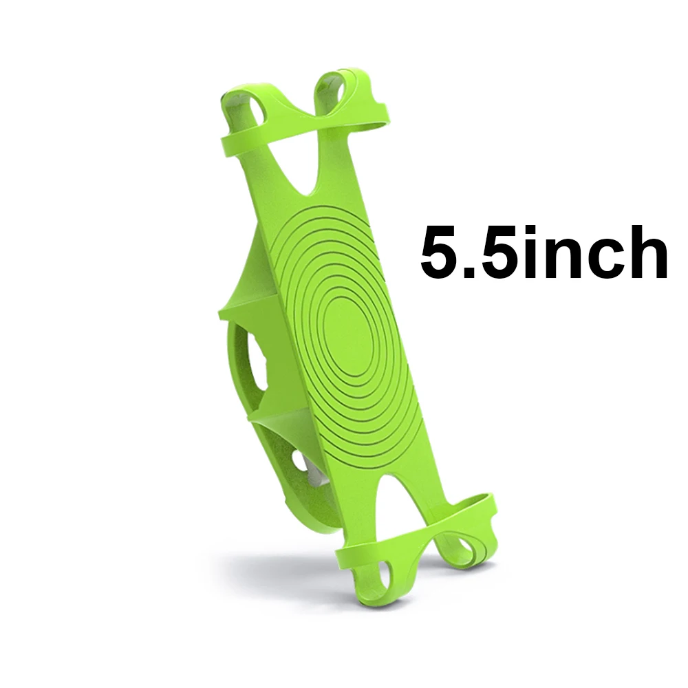 5.5in Green 4~ 6,0 дюймов держатель для велосипеда, держатель для смартфона, держатель для мобильного телефона, держатель для руля, gps подставка, держатель для велосипеда, держатель для телефона, SA-8 - Цвет: 5.5in Green