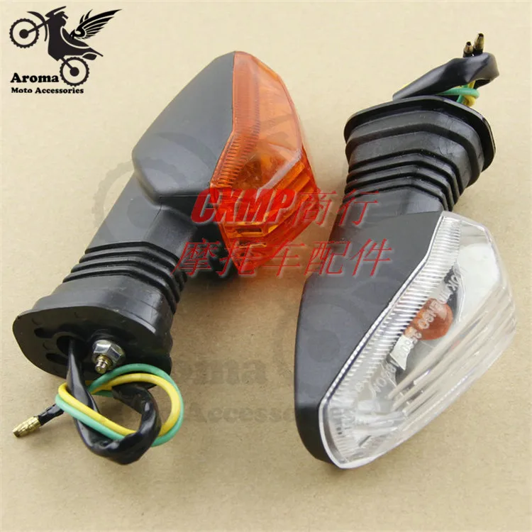 

1 pair orange transparent lens moto blinker lamp amber for suzuki GSXR600/750 GSXR1000 K1 K2 K3 K4 motorcycle turn signal light