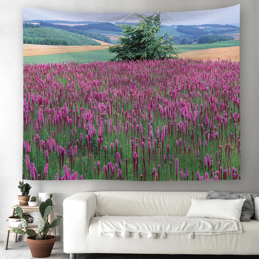 Tapestry Пляжное полотенце с цветочным принтом, мандала, домашний декор, настенный гобелен, покрывало, скатерть, коврики для йоги, декор для общежития, занавеска - Цвет: Tapestry