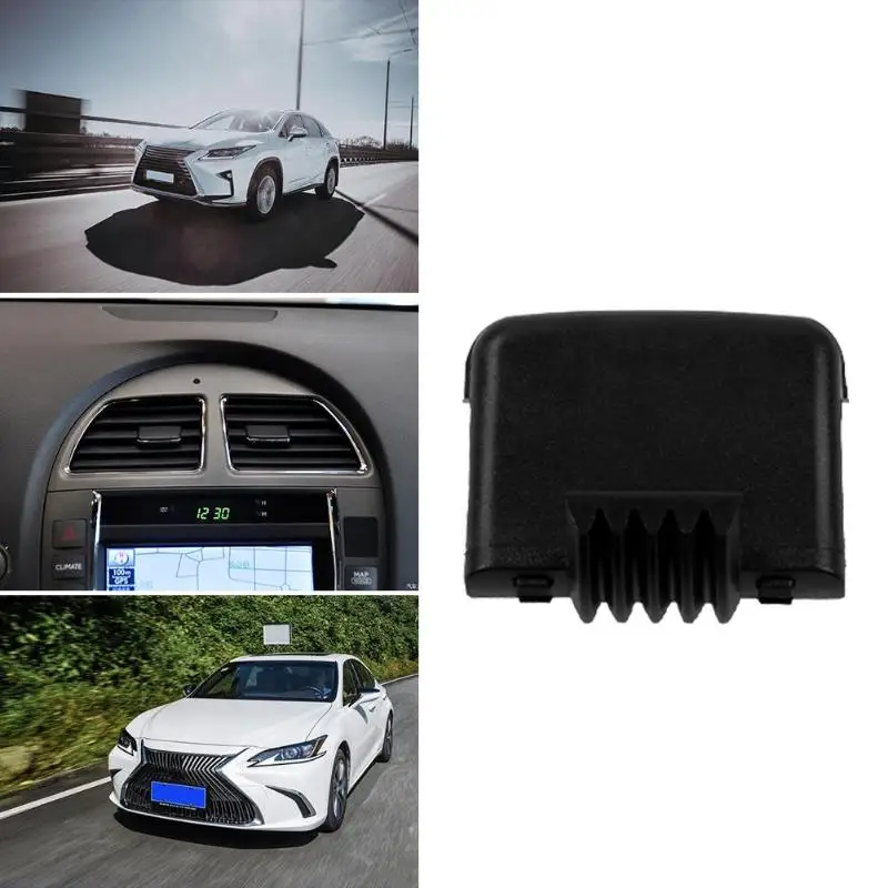 Передний центр A/C Air Vent Tab клип Ремонтный комплект для Lexus ES 350 240 черный