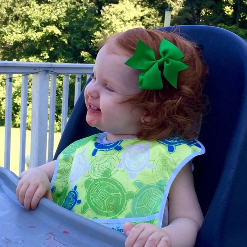 Комплект из 2 предметов детский бант для волос девочек заколки Бутик 3 5 дюймов