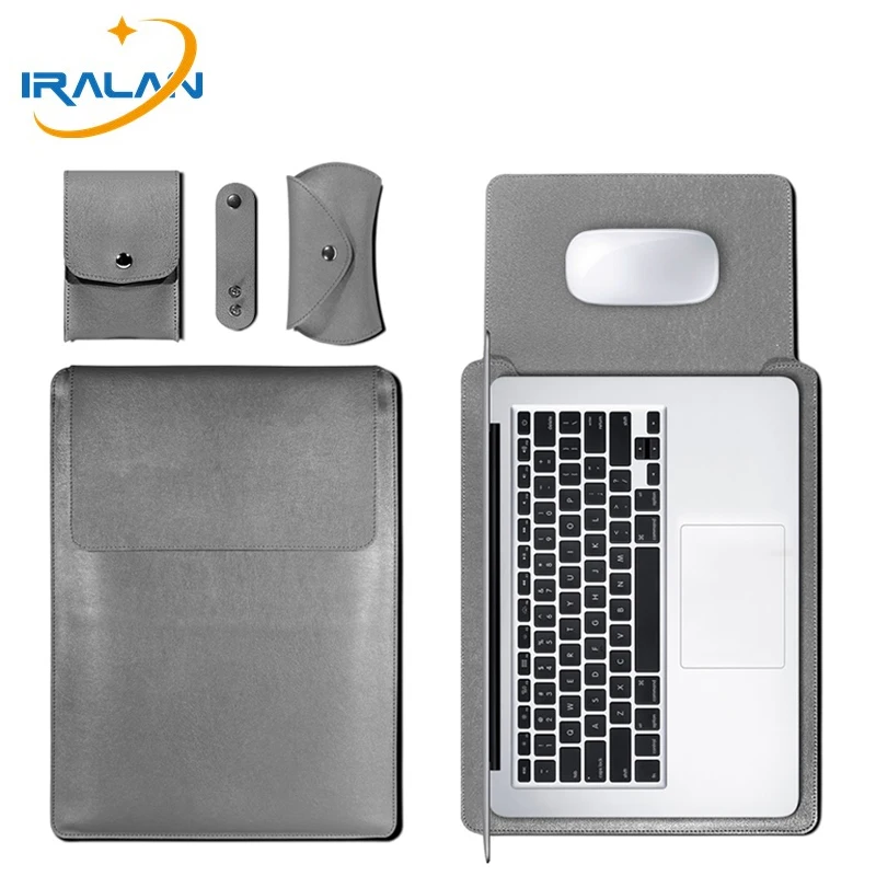 Рукав ноутбук водонепроницаемая сумка для Macbook Air 13 Retina 11 12 Новый 2018 15 чехол Xiaomi Pro 6