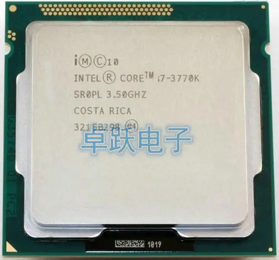 Оригинальный процессор Intel i7 3770K четырехъядерный LGA 1155 3 5 ГГц 8 Мб кэш-памяти с HD