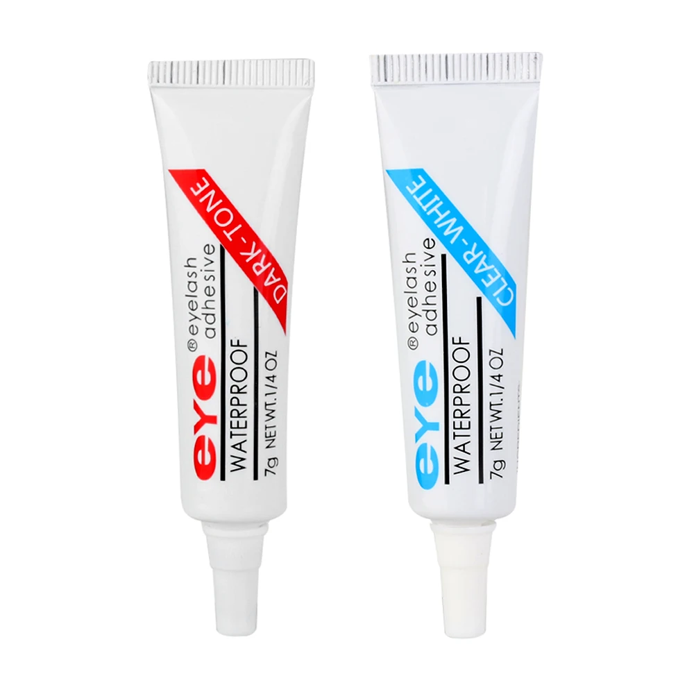 1PC Clear White Black False Eyelashes Glue Practical Waterproof Fake Lashes Makeup Adhesive Eye Lash Beauty Cosmetic Tools | Красота и