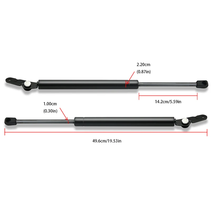 Пружина для багажника автомобиля 2 шт. стойки подъема задних ботинок пружина Toyota