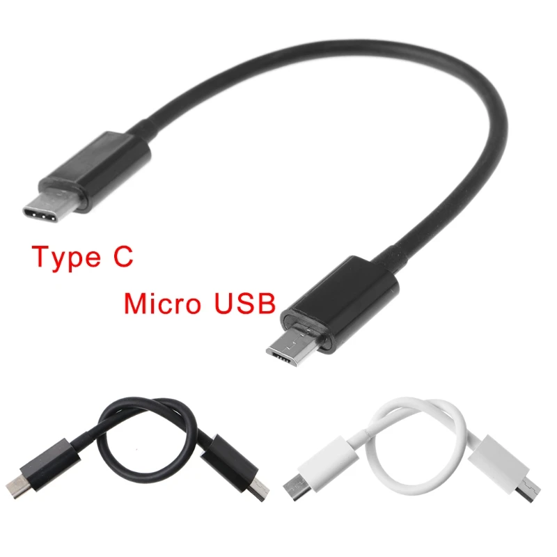 USB 3 1 Type C к 2 0 Micro B зарядный кабель для передачи данных #221|Кабели данных| |