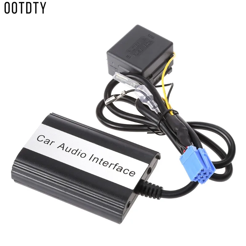 OOTDTY, хит, новинка, 1 комплект, Handsfree, авто, Bluetooth, комплекты, MP3, музыка, USB, AUX адаптер, интерфейс для Fiat, для Alfa Romeo, высокое качество
