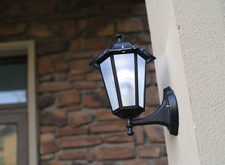

European style wall lamp outdoor balcony aisle led wall waterproof outdoor retro courtyard wall lamp