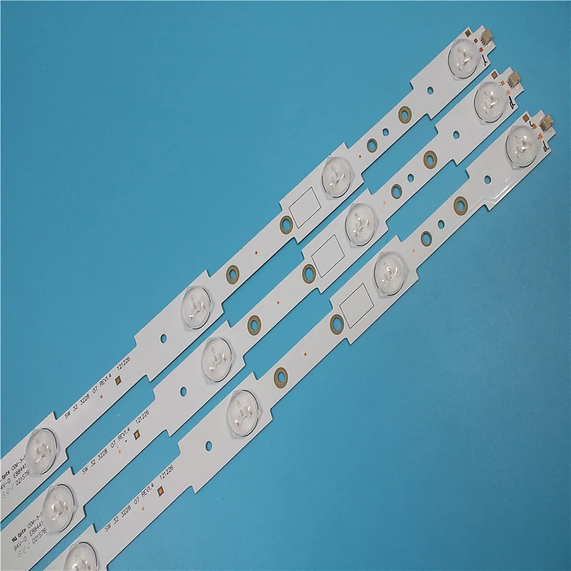3 шт х для Skyworth 32E350E 32E320W 32E306C SW323228 07 LBUA-SDL320X1-S08B SW 32 3228 REV1.4 580 мм ТВ полоски 1 комплект =