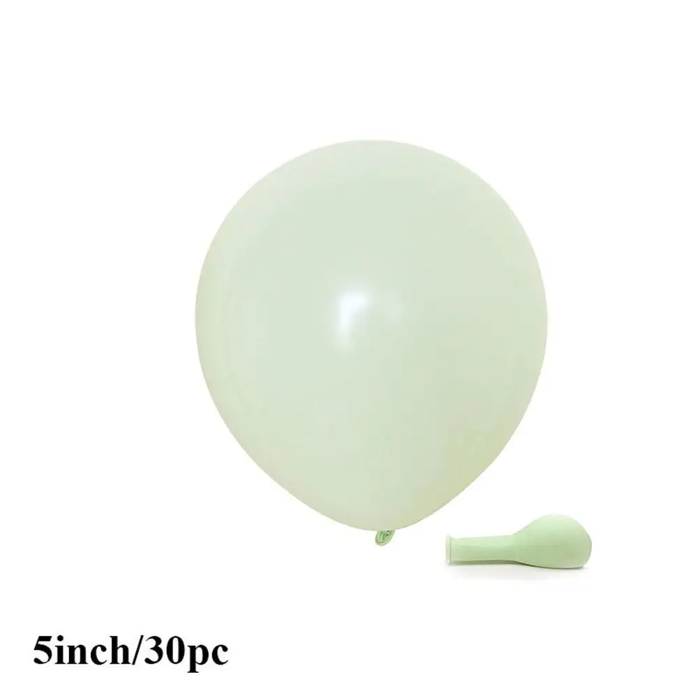 green 5inch 30 шт. макароны шары из латекса балони День рождения воздушные шарики в виде леденцов День Рождения украшения девочка мальчик ребенок душ свадьба Golobos - Цвет: green 5inch
