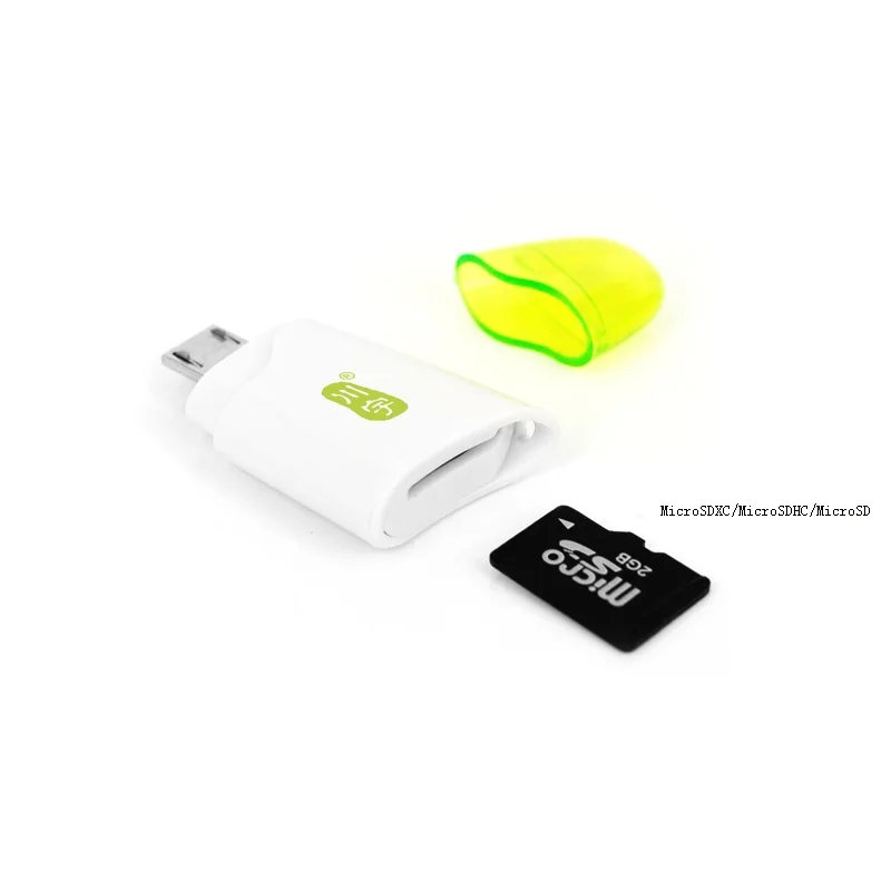 Совместимость Micro USB очередь USB2.0 Все в 1 TF MicroSD/MicroSDHC/MicroSDXC Card Reader для Android-смартфон