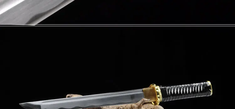 Japan Katanas Blancas High Manganese Steel Samurai Sword Handmade Katana Samurai Tanto Knife Katana Sword Battle Ready