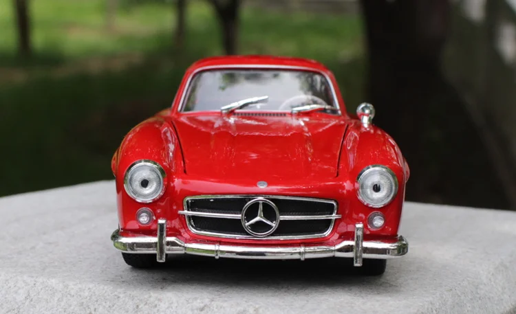 Реалистичный изысканный 1/24 классический benz 300 SL литья под давлением из металлического сплава Модель автомобиля коллекционная игрушка подарок