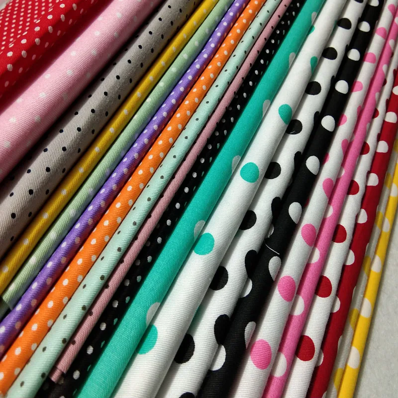 25x24 см 20 цветов в горошек 100% хлопок|fabric swatch samples|fabric nappiesfabric fusing |