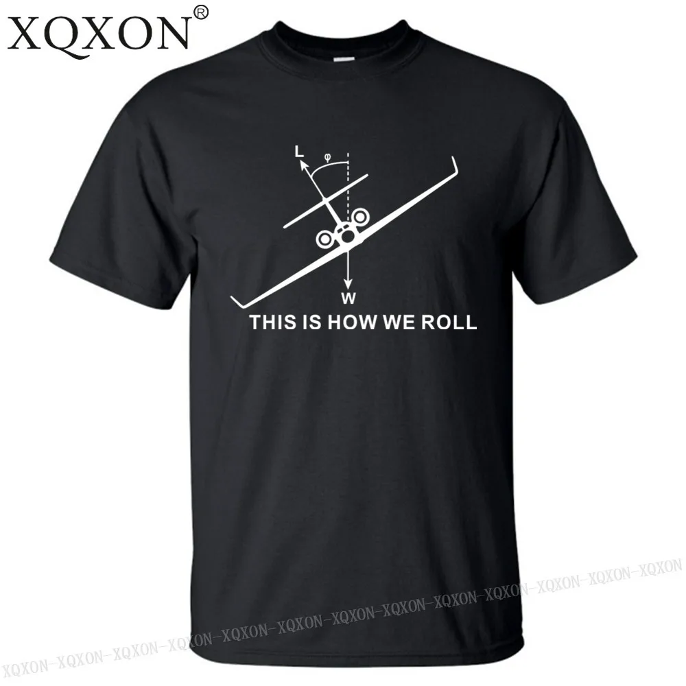 

New-summer new hot SALE men t-shirt This is how we roll plane print man cotton t shirt K76