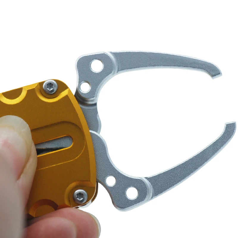 Портативный рыболовный захват губа 4 цвета рыболовная приманка триггер зажим