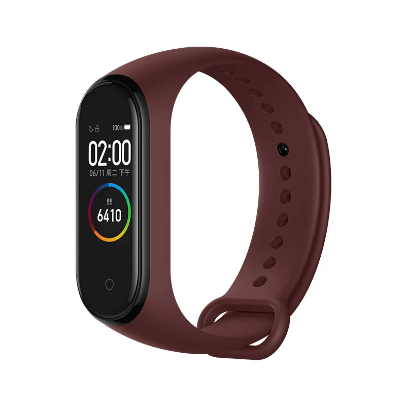 Xiaomi mi band 4 смарт-браслет 5 атм водонепроницаемый для плавания mi ng 0,9" AMOLED экран китайская версия 10 шт./партия DHL